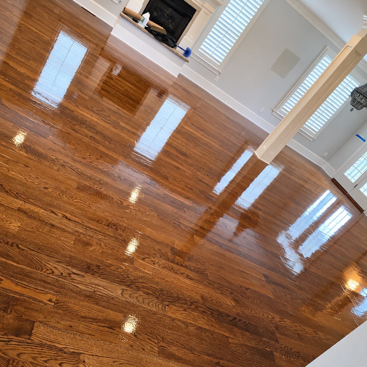 Floor Refinishing Project 6